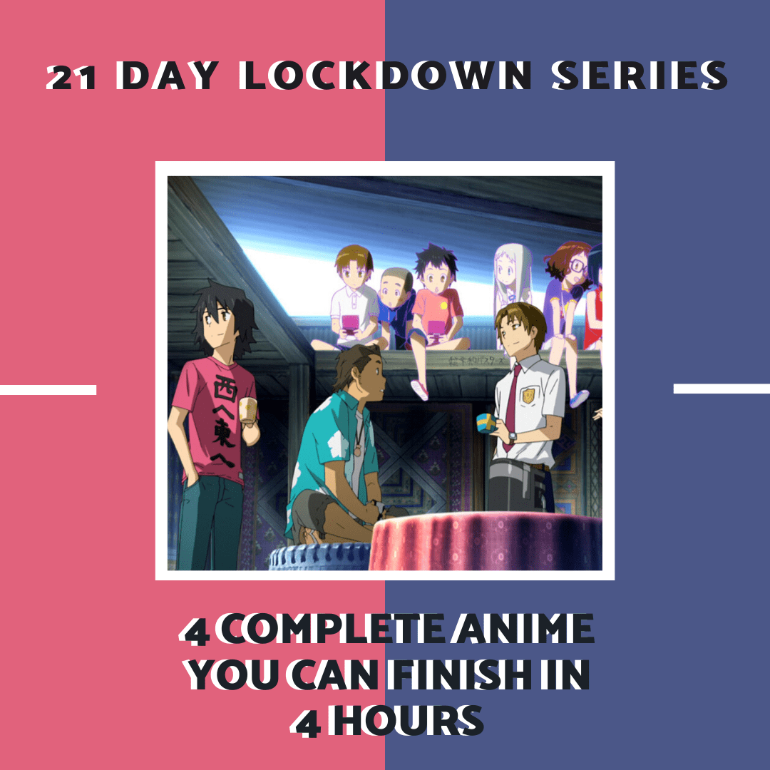 21 day lockdown series allanimemag 4 Complete Anime You Can Finish in 4 Hours