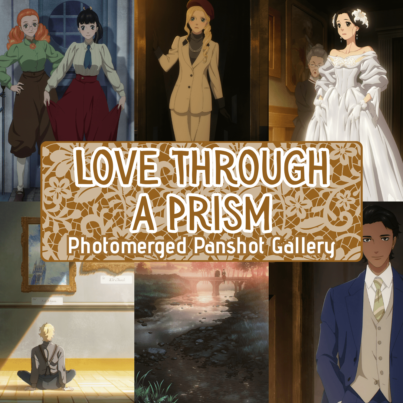 100 Photomerged Panshots: Love Through a Prism