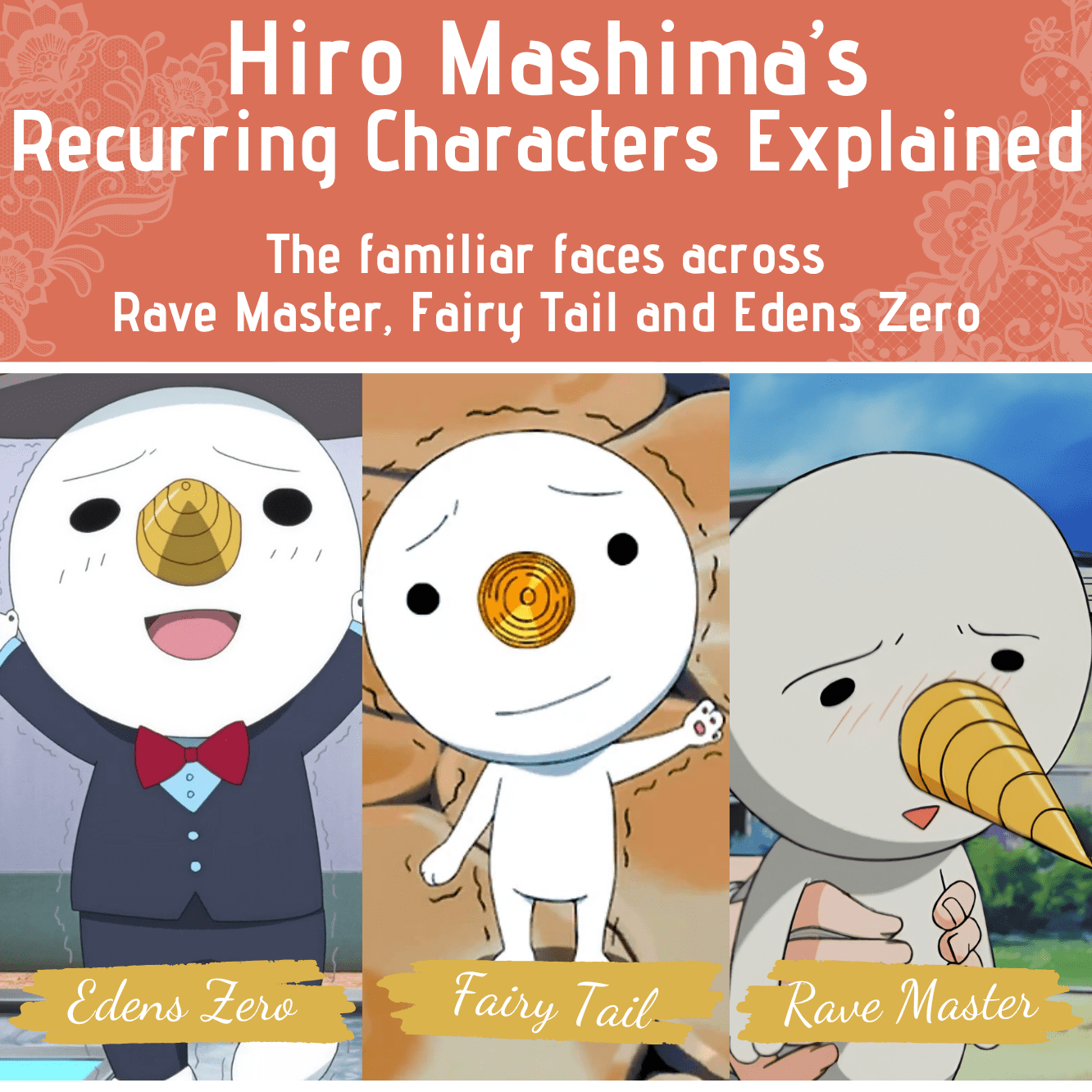Hiro Mashima’s Recurring Characters Explained